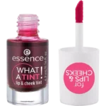 FARD A JOUES LIQUIDE JOUES ET LEVRES WHAT A TINT 01 ESSENCE